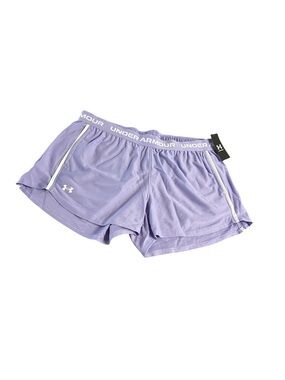 Under Armour Women's Tech Play Up Short, 3" Inseam with Pockets, Running, Large
